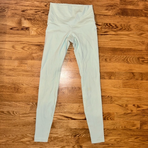 lululemon athletica Pants - Lululemon sz 6, light mint green leggings - retail $98